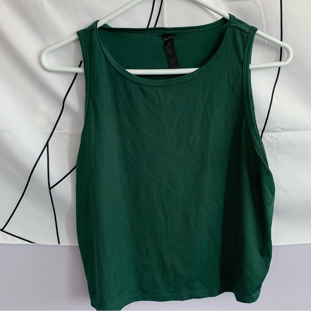 Dark Green Stretchy Tank